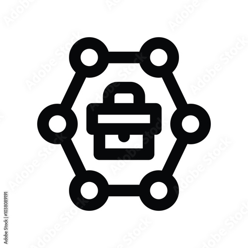 network icon. vector line icon for your website, mobile, presentation, and logo design.