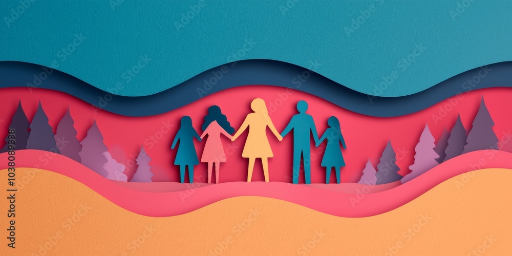 Diverse People Supporting Each Other in Nature Diverse People Supporting Each Other in Nature