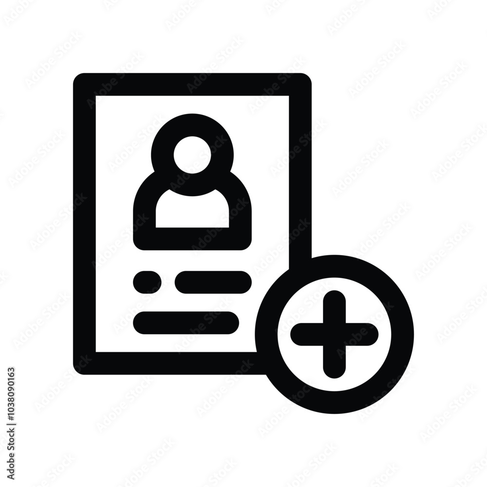 recruit icon. vector line icon for your website, mobile, presentation, and logo design. recruit icon. vector line icon for your website, mobile, presentation, and logo design.