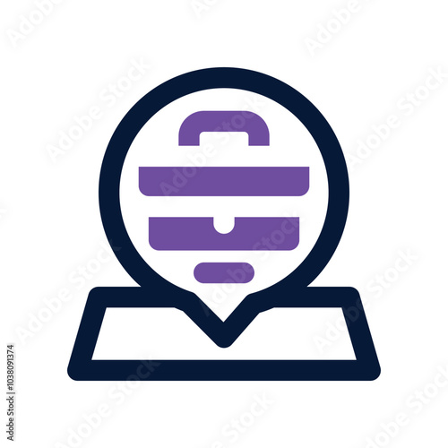 placeholder icon. vector dual tone icon for your website, mobile, presentation, and logo design.