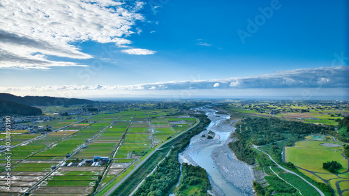 Photos Aimoto Bridge spans the Kurobe River in eastern Toyama Prefecture, Japan