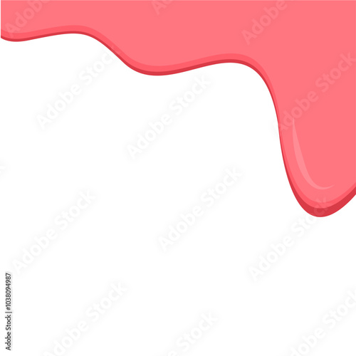 Strawberry Cream or Pink Melt Illustration 