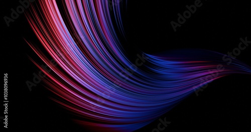 abstract modern gradient background red and blue, 3d rendering