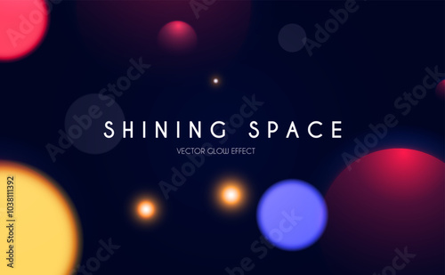 Bokeh colorful light effect. Blur light design. Confetti and holiday firecracker rainbow color effect. Christmas party design