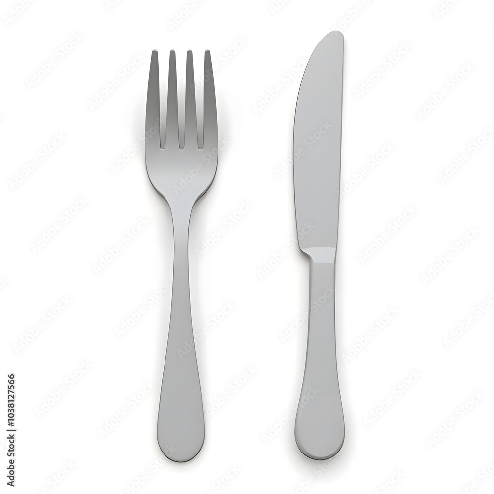 Silver Fork and Knife Set
Silver Fork and Knife Set