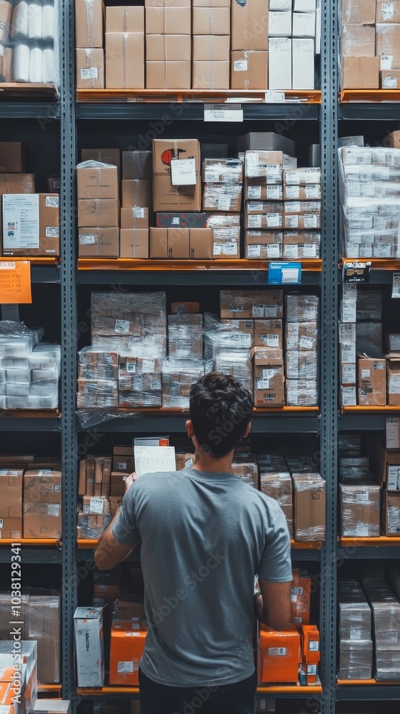 Efficient Worker Organizing Packages on Warehouse Shelves