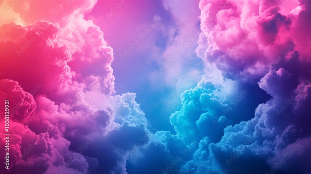 Vibrant Dramatic Skies with Colorful Backgrounds Vibrant Dramatic Skies with Colorful Backgrounds