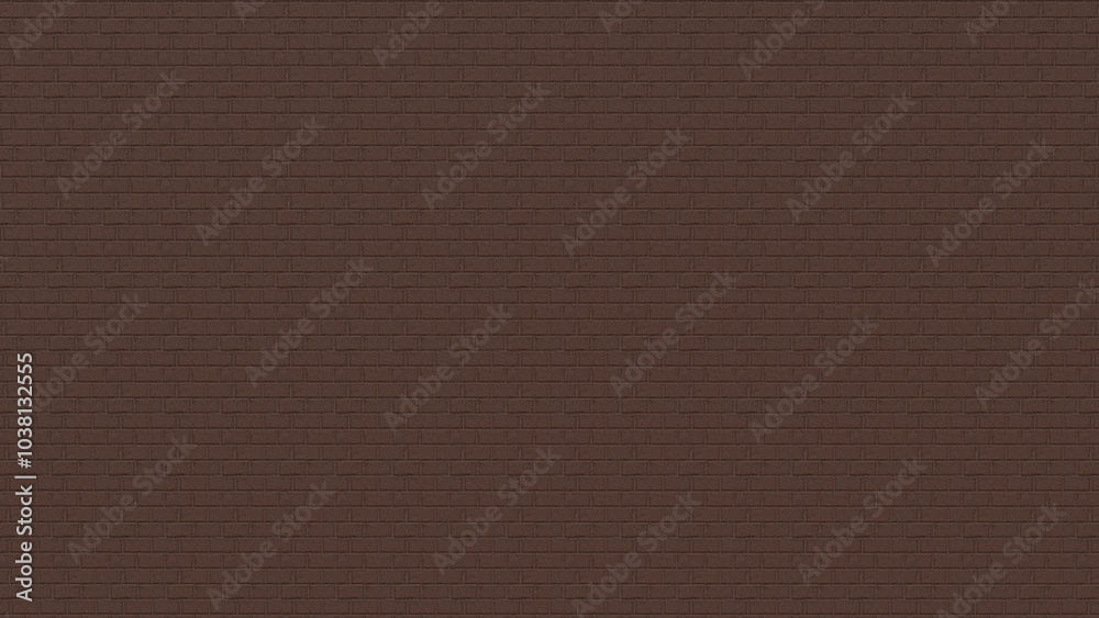 Brick pattern wall brown background Brick pattern wall brown background