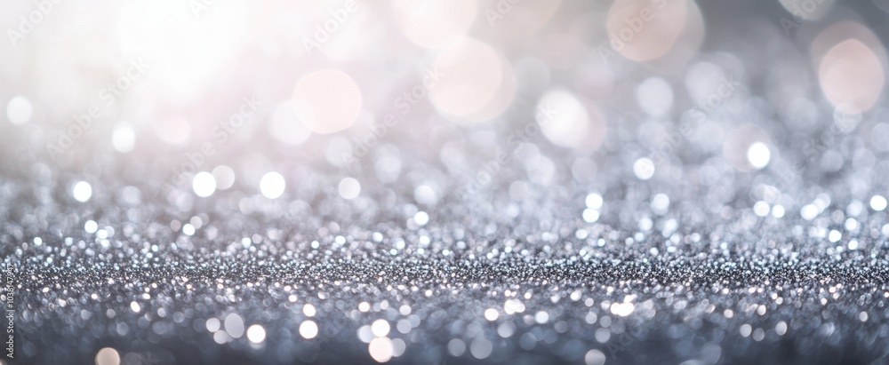 The Glittering Silver Background The Glittering Silver Background