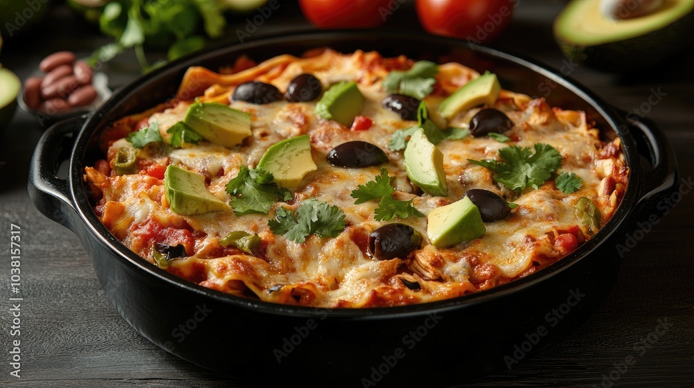 Fresh Healthy Chicken Lasagna with Vegetables Fresh Healthy Chicken Lasagna with Vegetables
