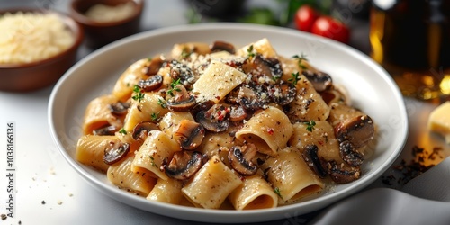 wild mushroom pasta