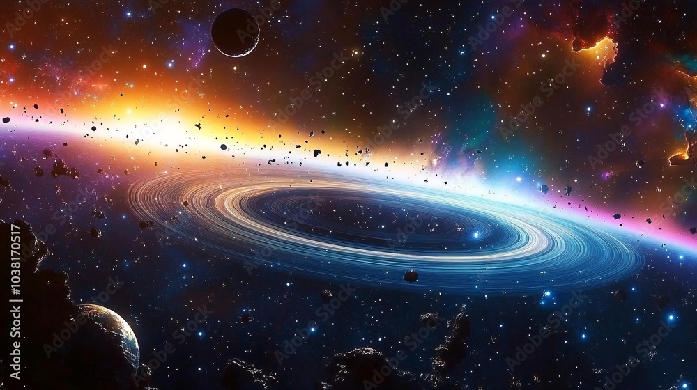 Obraz premium planet and space