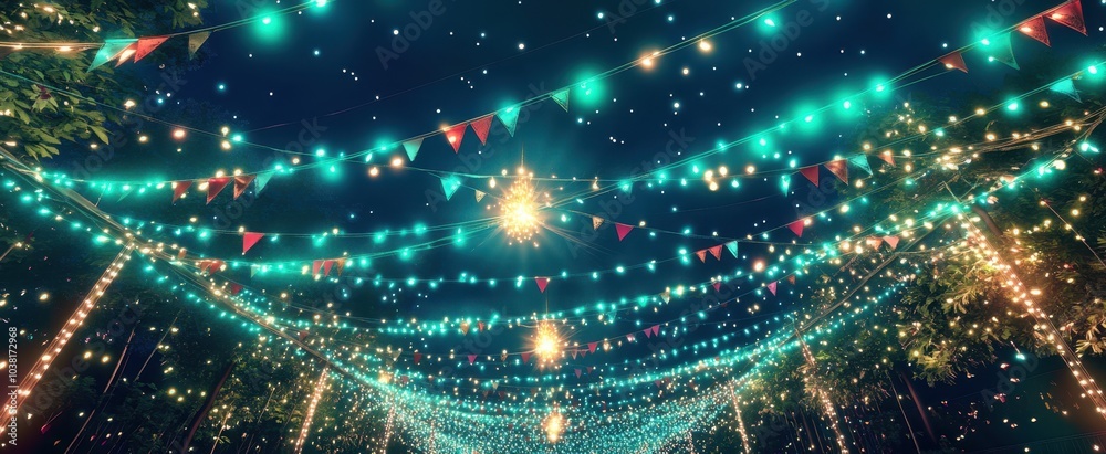 The Festive String Lights The Festive String Lights