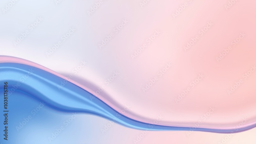 Obraz premium Soft gradient smooth liquid abstract background.