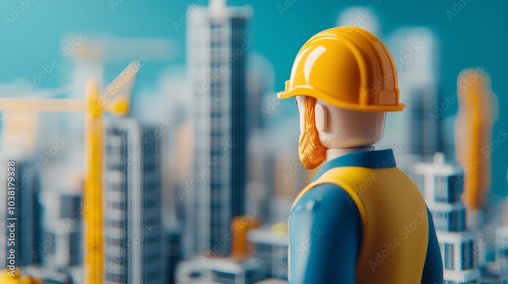 Civil engineer optimizing AIassisted urban planning models side view Visualizing smarter, techdriven cities Futuristic tone Vivid Civil engineer optimizing AIassisted urban planning models side view Visualizing smarter, techdriven cities Futuristic tone Vivid