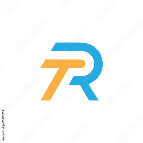 Free Download tr logo design vector template, initial tr letter logo design , rt logo, rt letter, rt initial logo design vector. monogram initial letter TR logo, TR logo Design Template Vector Graphic Branding . - GFXLoad