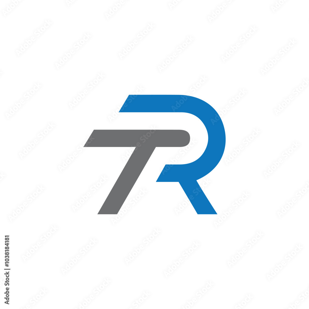 tr logo design vector template, initial tr letter logo design , rt logo, rt letter, rt initial logo design vector. monogram initial letter TR logo, TR logo Design Template Vector Graphic Branding .