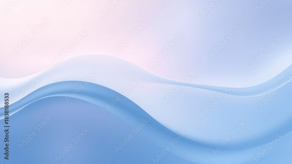 Obraz premium Soft gradient smooth liquid abstract background.