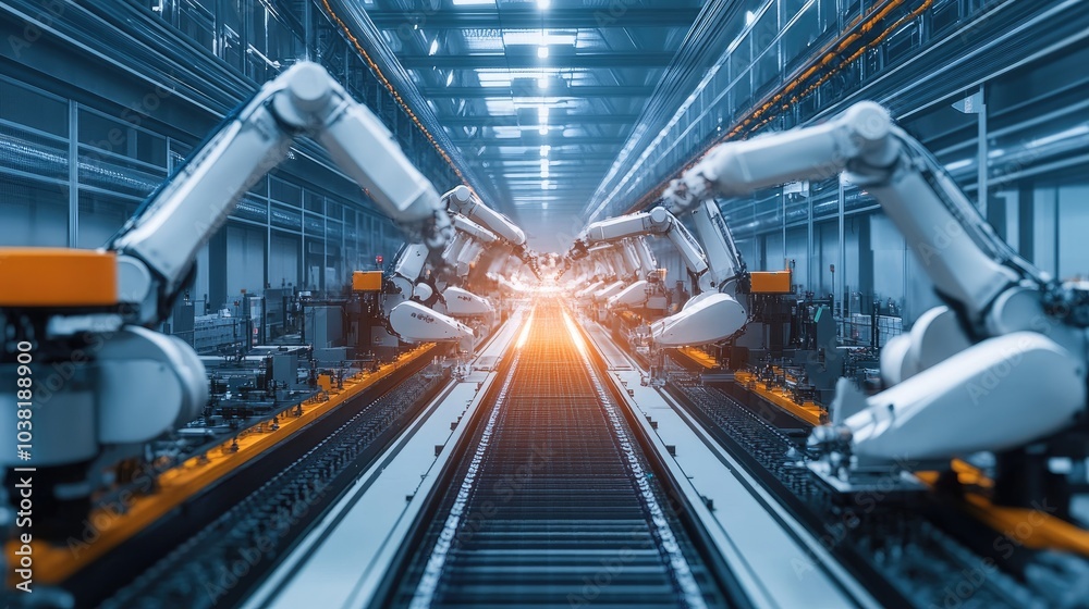 Automated Factory Assembly Line Automated Factory Assembly Line