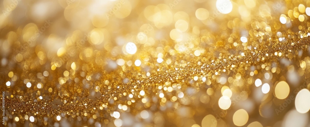 The Golden Bokeh Background The Golden Bokeh Background