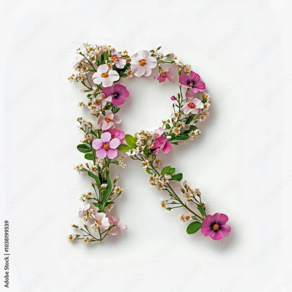 The image features the letter The image features the letter