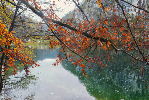 Canvas Print Plitvice Lakes National Park