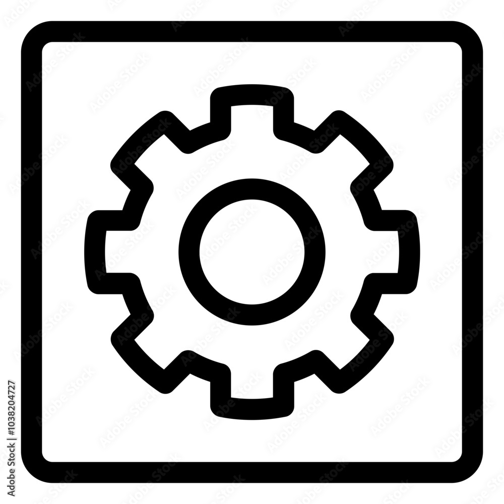Settings Icon for System Configuration, Customization, and User Preferences Management Settings Icon for System Configuration, Customization, and User Preferences Management