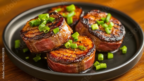 grilled pork chops,generated ai