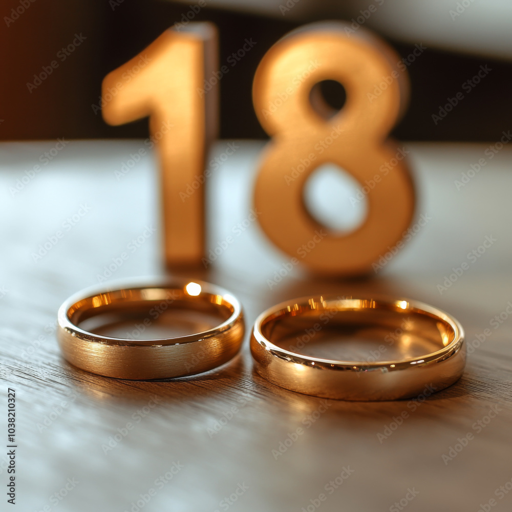 wedding rings on the table 18