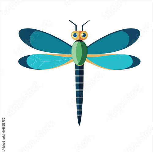 dragonfly vector illustration
