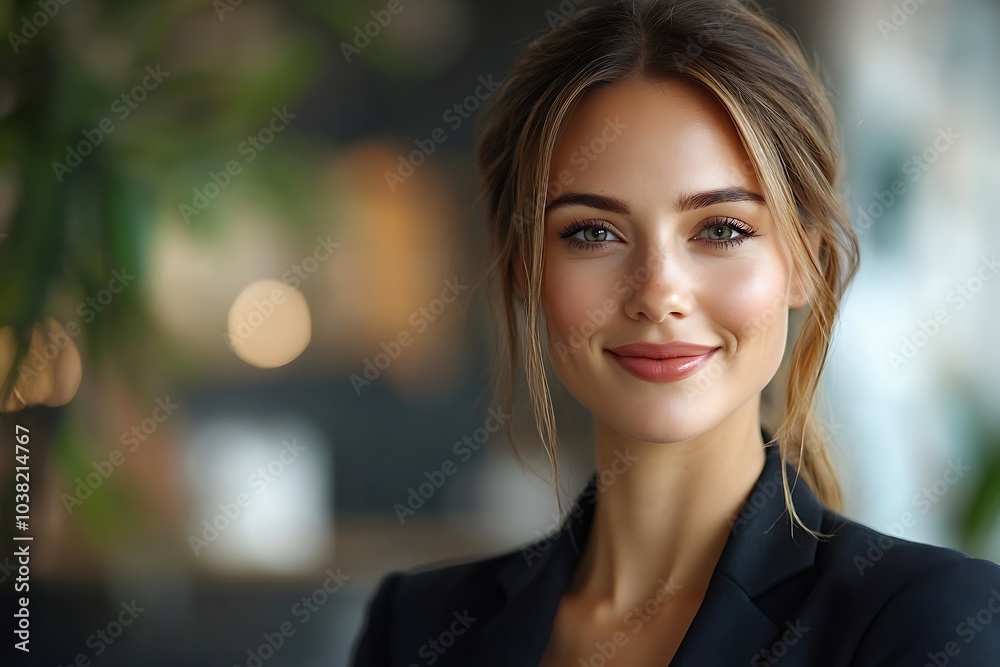 Confident Businesswoman Portrait - Professional Success Confident Businesswoman Portrait - Professional Success