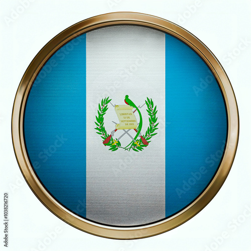 Pin de la bandera nacional de Guatemala photo