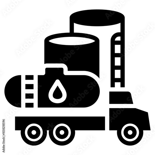 Oil Shipment Icon