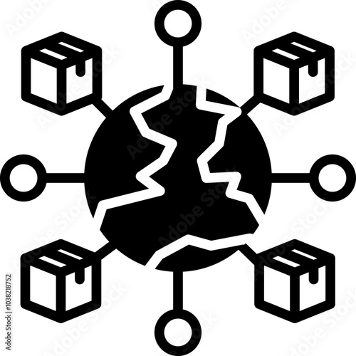 Logistic Network Icon
