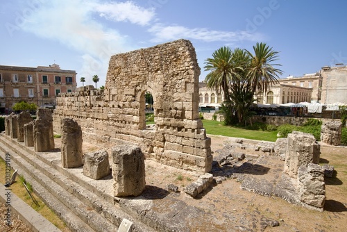Tempio di Apollo a Piazza Pancali Ortigia, Siracusa 