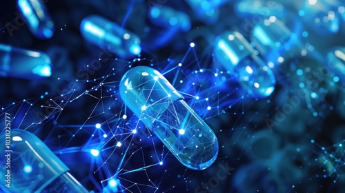 Futuristic Healthcare Network: AI Innovations in Medicine
