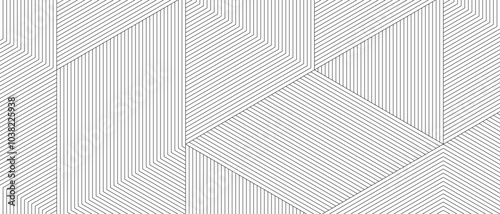 幾何学 抽象 ストライプ 三角形 六角形 レトロ 背景