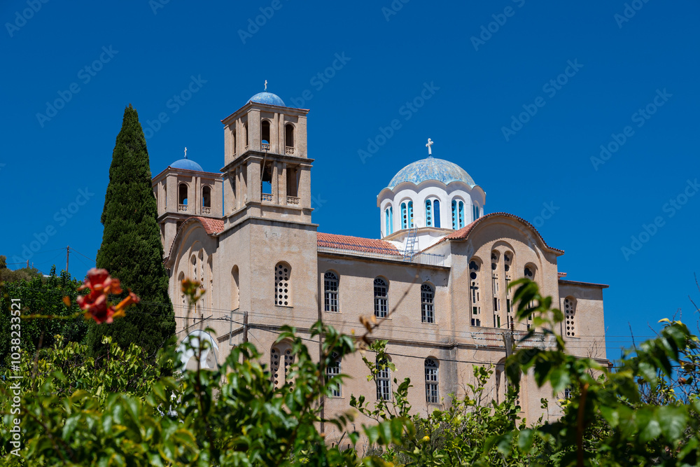 Metropolitan Church of Saints Cyricus and Julitta in Agios Kirykos, Ikaria island, Greece