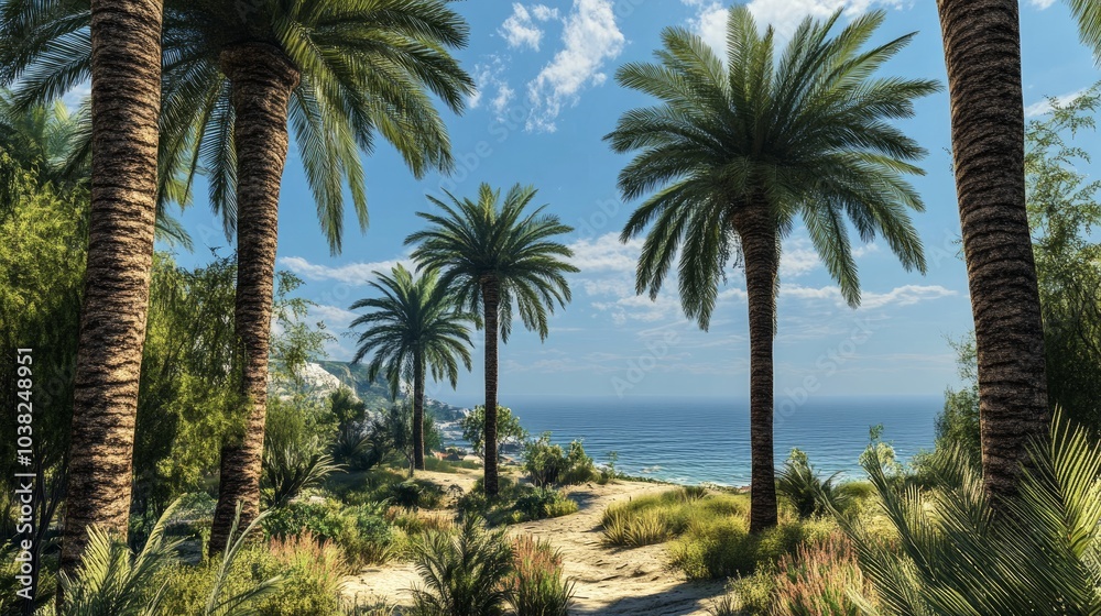 The amazing palm trees of the Mediterranean The amazing palm trees of the Mediterranean
