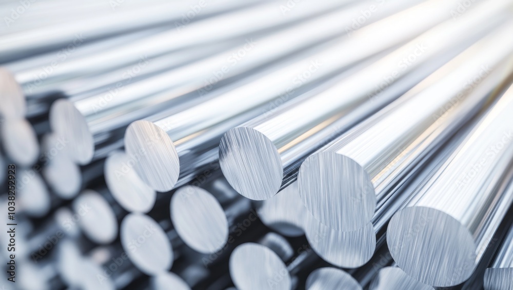 Shiny Metal Rods Shiny Metal Rods