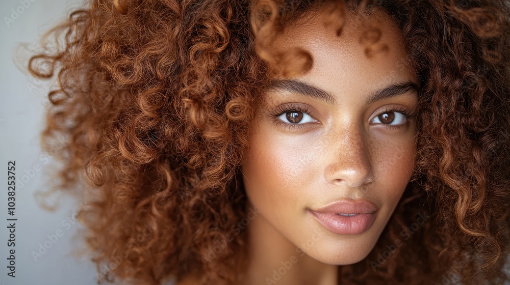 Luxurious Chestnut Curls Texture Luxurious Chestnut Curls Texture