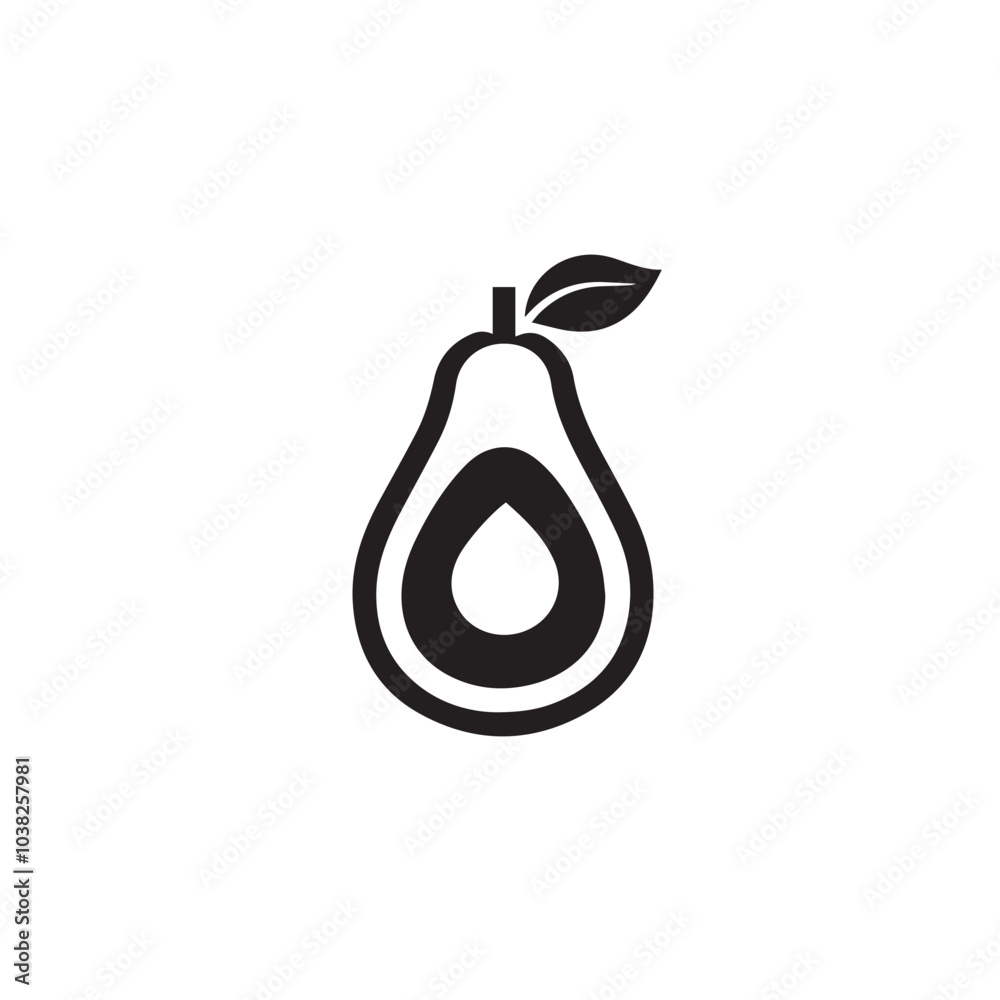 Avocado In cartoon, hand-drawn flat style. image for social media, websites and UI. Isolated 2D vector design in logo, icon, sketch style, simple line vector, single color. AI Generative Art. Avocado In cartoon, hand-drawn flat style. image for social media, websites and UI. Isolated 2D vector design in logo, icon, sketch style, simple line vector, single color. AI Generative Art.