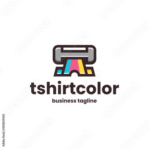 t shirt print logo vector