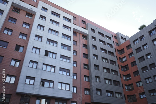 Apartment block in Barakaldo, Spain