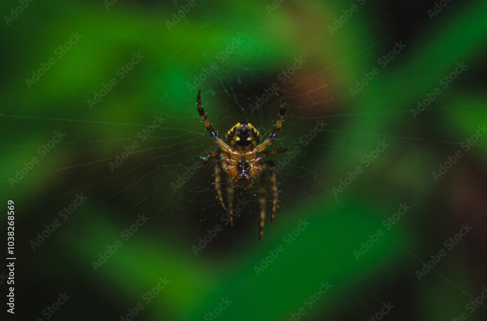spider on a web spider on a web