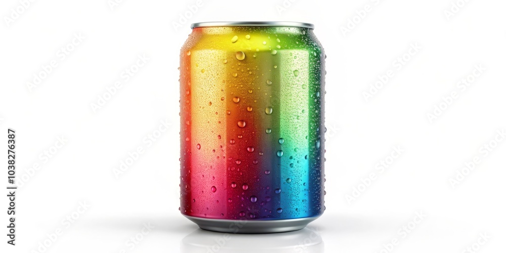 Refreshing Soda Can on White Background with Copy Space for Beverage Promotions, Advertising, and Product Showcase - Ideal for Marketing and Social Media Content Refreshing Soda Can on White Background with Copy Space for Beverage Promotions, Advertising, and Product Showcase - Ideal for Marketing and Social Media Content
