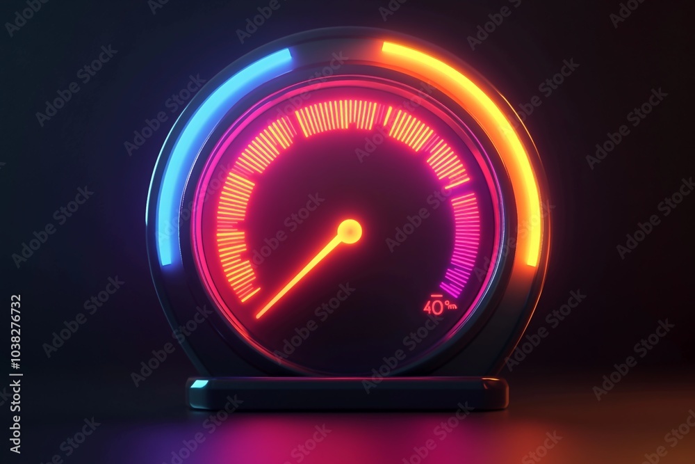 custom made wallpaper toronto digital3D Speedometer: Indicator of Vehicle Velocity Game Wallpaper Background