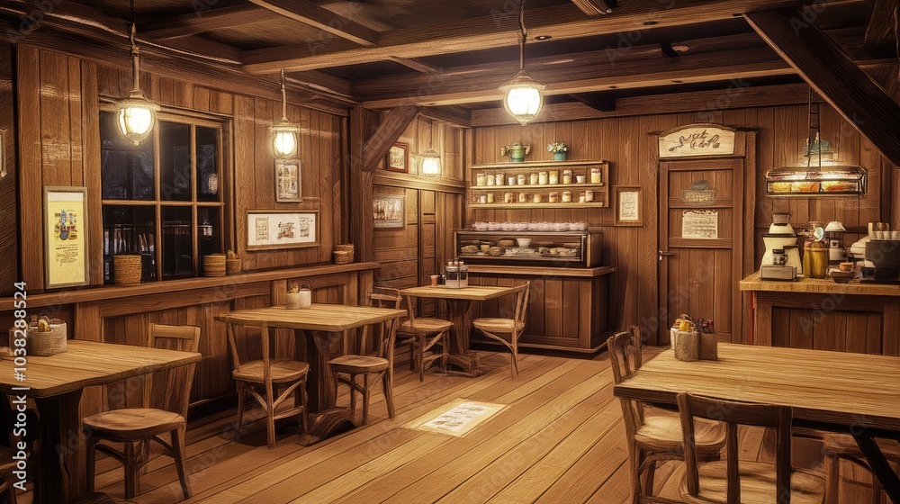Cozy Wooden Restaurant Interior Design Cozy Wooden Restaurant Interior Design