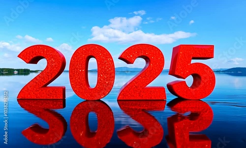 2025 Happy New Year Text Effect