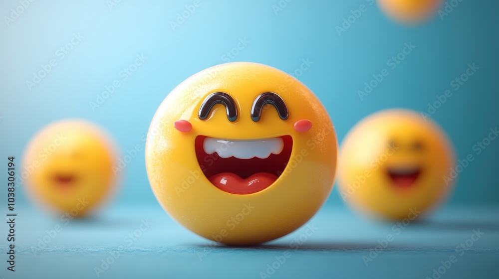 emoji 3d icon. emoji 3d icon.